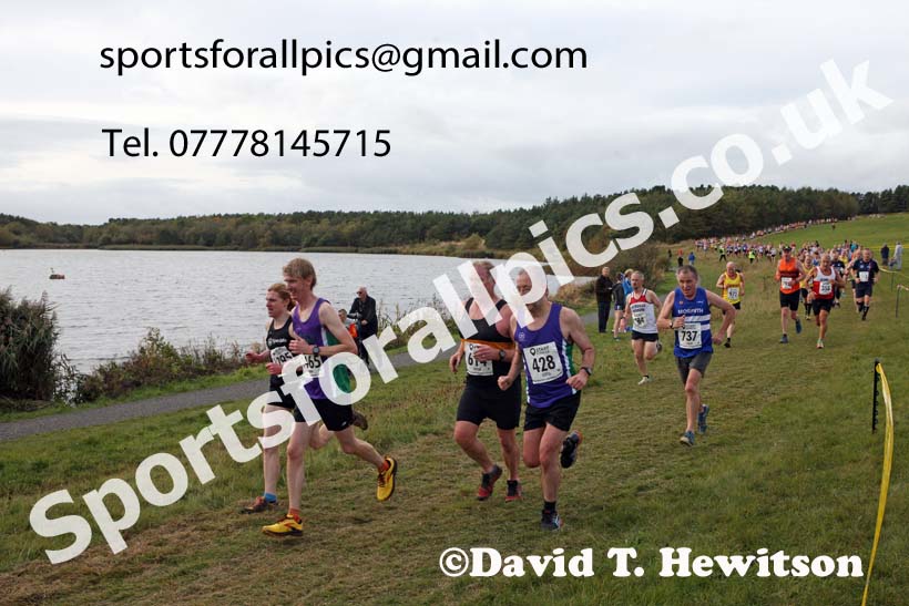 Senior mens 2021 North Eastern Harrier League, Druridge Bay. Photo: David T. Hewitson/Sports for All Pics